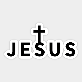 Cross Jesus Name | Christian Faith Sticker